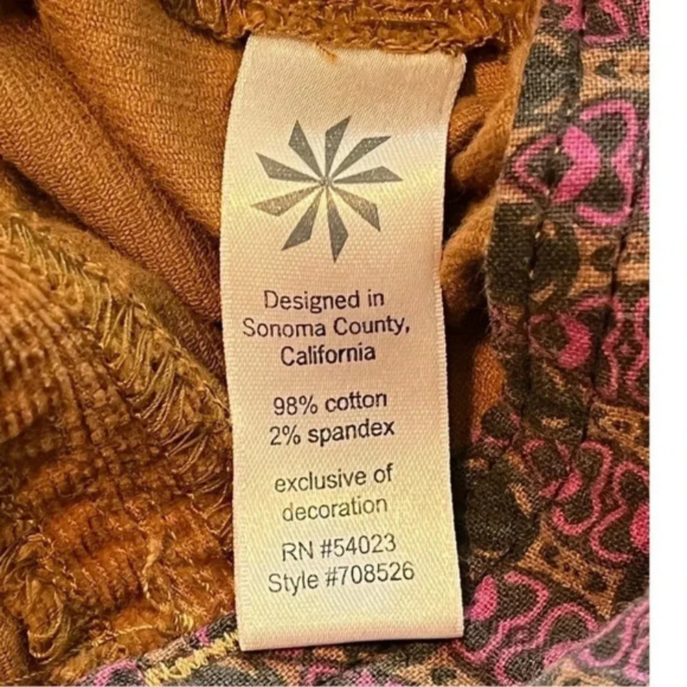 ATHLETA BROWN CORDUROY WHENEVER‎ TULIP FLARE SKIRT SIZE 2